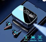 M19 Bluetooth Headset (Multicolor, True Wireless)