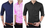Tom Scott Cotton Blend Printed Slim Fit Shirt Pack Of 3