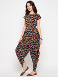 Uptownie Lite Women's Maxi Printed Dhoti Jumpsuit