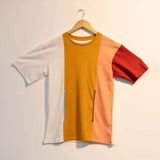 Men's Colourblock Rounds Neck T-shirts