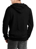 Cotton Solid Full Sleeves Hoodie Jacket
