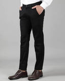 Solid Slim Fit Mens Formal Trouser